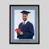 University of Portsmouth Graduation 10 x 8 Photo Frame - Black & Gold