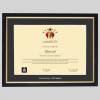 University of Dundee A4 graduation certificate Frame in Black and Gold