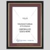 The Chartered Institute of Arbitrators certificate frame